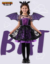 Halloween Girl Purple Bat Tutu Costume