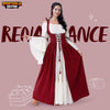 Burgundy Halloween Renaissance Costume Women