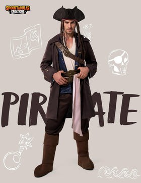 Halloween Pirate Costume Men