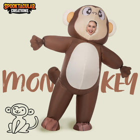 Inflatable Costume for Adult Funny Monkey Costume