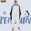 Halloween White Penguin Unisex Pajama