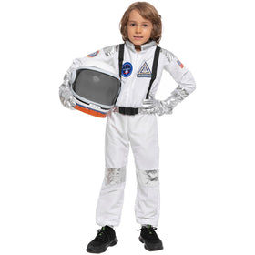 Spooktacular creations casque d'astronaute orange avec en ance