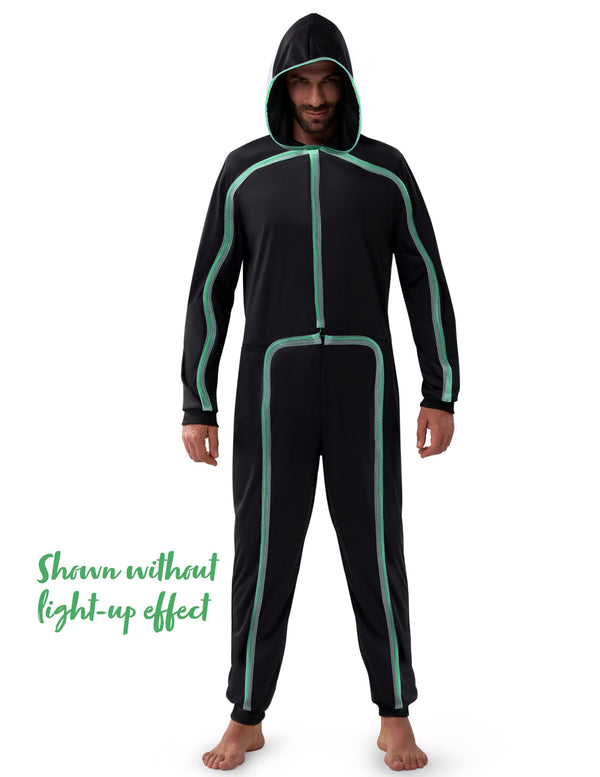Halloween Adult Glow in The Dark Costume, Unisex