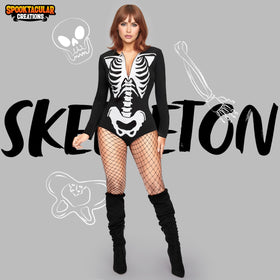 Halloween Skeleton Costume Women