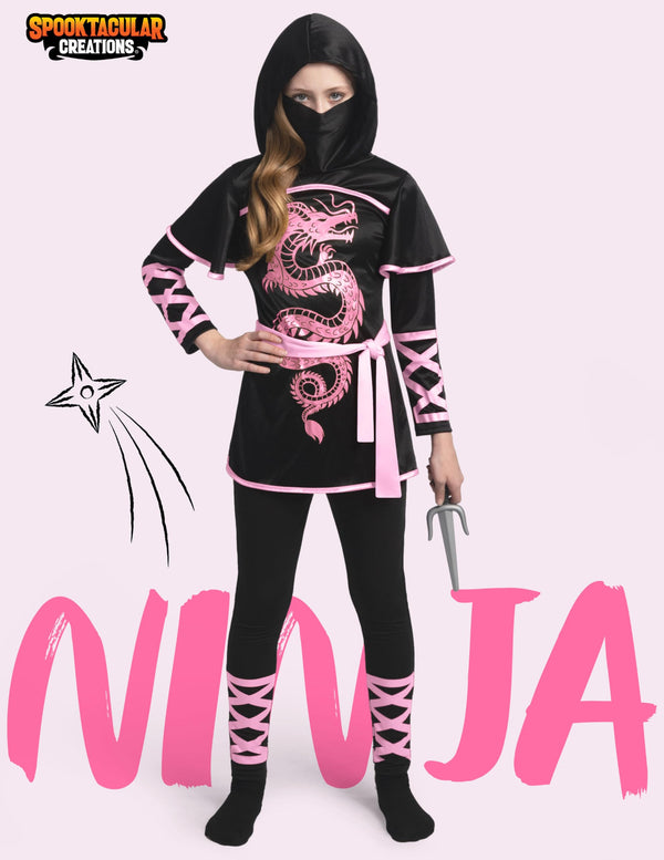 Ultimate Ninja Dragon Costume Set for Kids