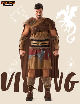 Halloween Viking Costume Men