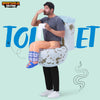 Adults Inflatable Costumes, Sitting on a Toilet Inflatable Costume