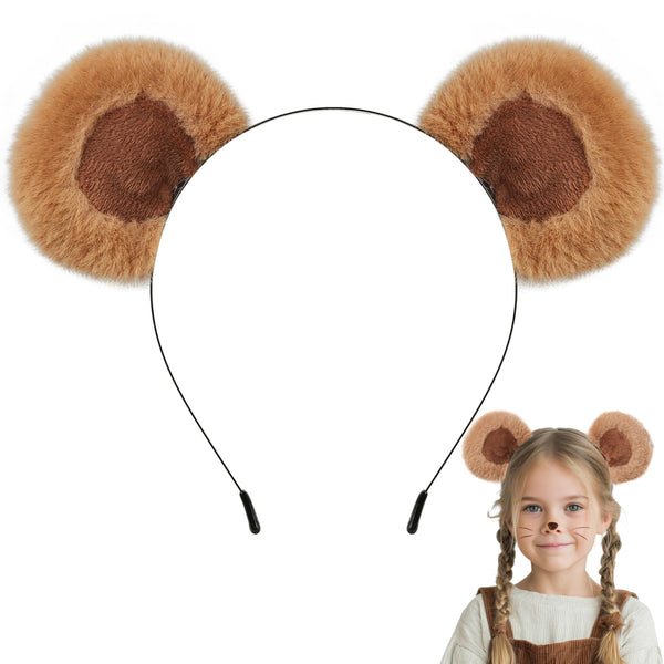 Bear Ear Headband for Adults Kids