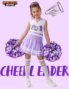 Purple Cheerleader Costume for Girls