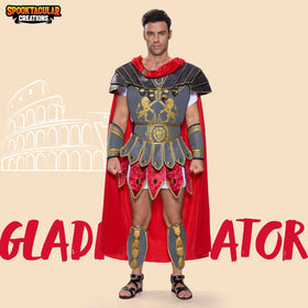 Brave Men’s Roman Gladiator Costume Set