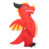Full Body Red Dragon inflatable costume for Kids