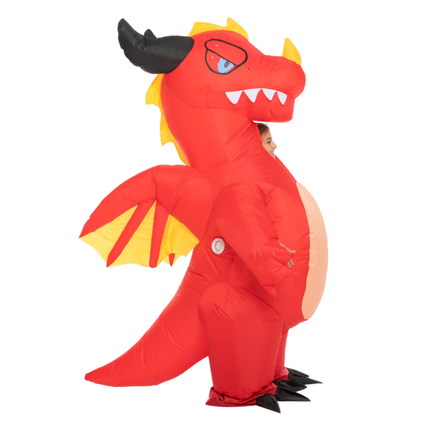 Full Body Dragon inflatable costume for Kids