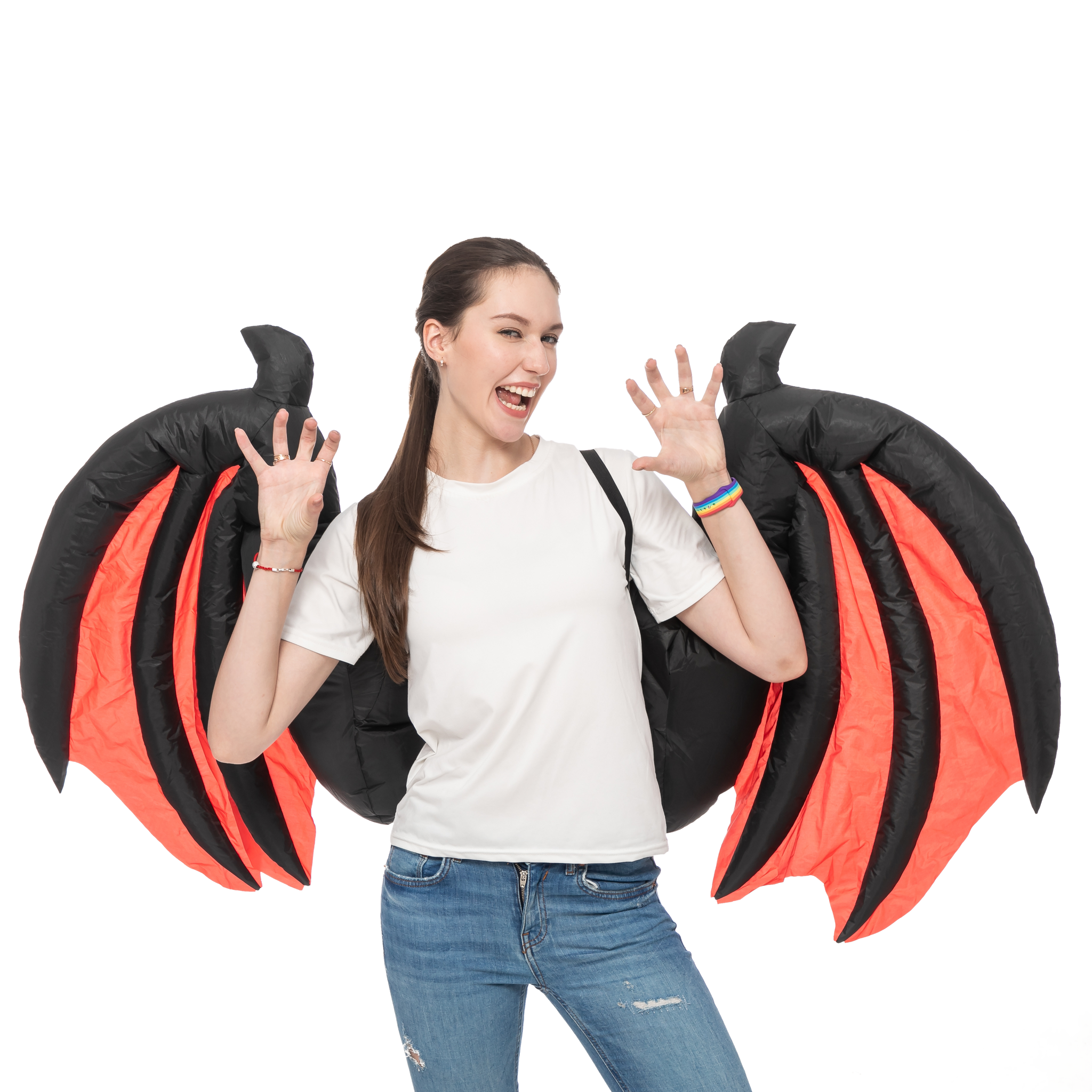 Vampire Inflatable Wings Inflatable Wings For Cosplay- Adult | Spooktacular Creations