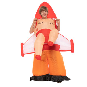 Ride a Rocket Inflatable Funny Costume - Child