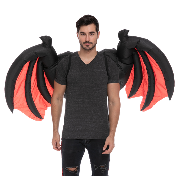 Inflatable Demon Wings For Cosplay- Adult