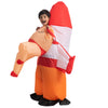 Ride a Rocket Inflatable Funny Costume - Child