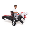 Ride-on Cool Skeleton Dragon Infltable Costume