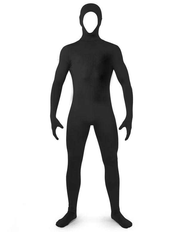 Mens Halloween Costume Open Face Bodysuit Jumpsuit