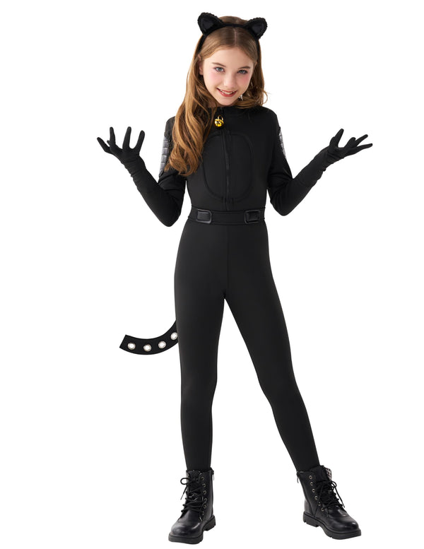 Black Cat Costume for Girls