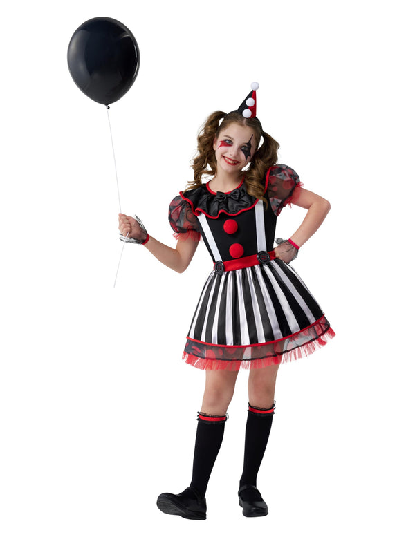 Halloween Evil Clown Costume for Kids