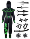 Green Ninja Costume Kids