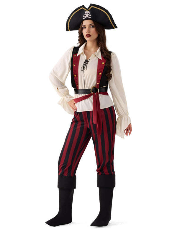 Halloween Pirate Costume Adult Women