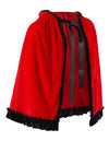 Halloween Red Riding Hood Cape for Adult Women