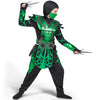 Halloween Green Ninja Costume for Kids