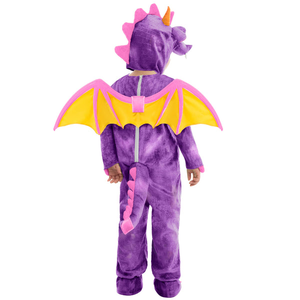 Halloween Toddler Dragon Costume - Purple