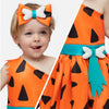 Halloween Baby Pebbles Costume - Orange