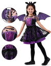 Halloween Girl Purple Bat Tutu Costume