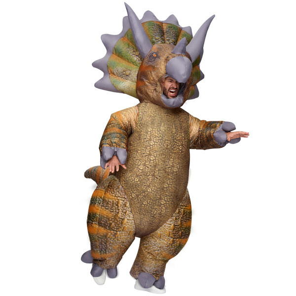 Realistic Triceratops Blow Up Dinosaur Costumes