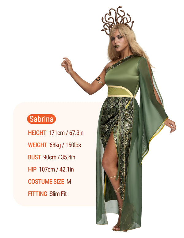 Medusa Women Costume