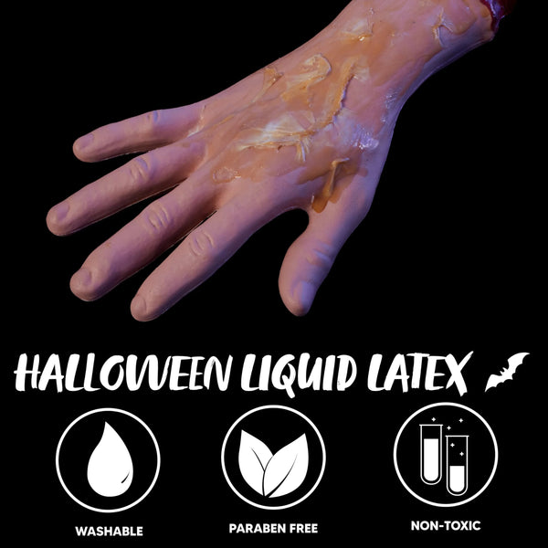 4.5 Oz Halloween Makeup Liquid Latex for Adult and Kids