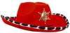 Red Cowboy Hats Cosplay Accessories, 2 Packs