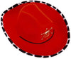 Red Cowboy Hats Cosplay Accessories, 2 Packs