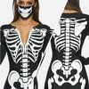 Adult Women Double-Sided Skeleton Costume