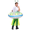 Light-Up Spaceship Halloween Inflatable Costume