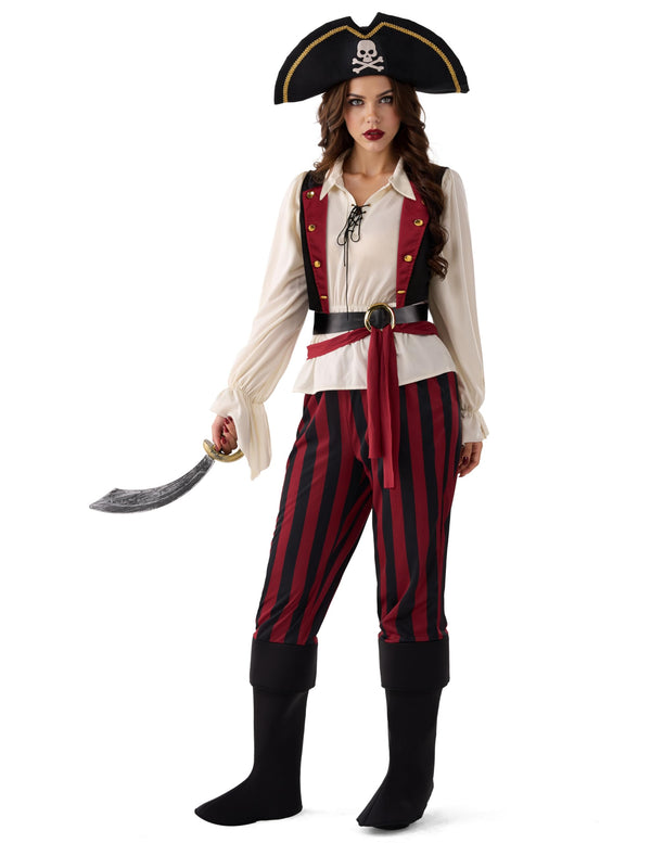 Halloween Pirate Costume Adult Women