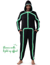Halloween Adult Glow in The Dark Costume, Unisex