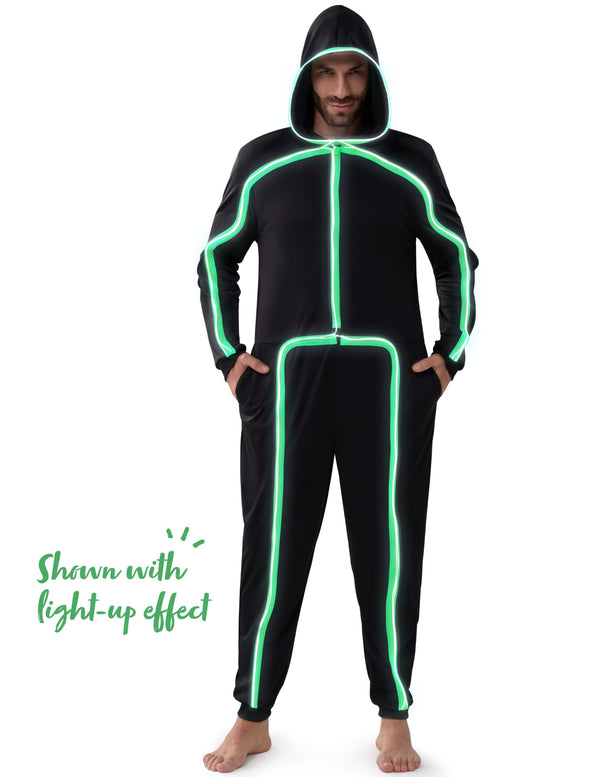 Halloween Adult Glow in The Dark Costume, Unisex