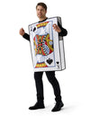 2 Pcs Adult Couple King & Queen Playing Card Costume