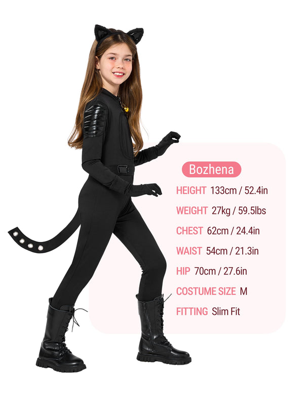 Black Cat Costume for Girls