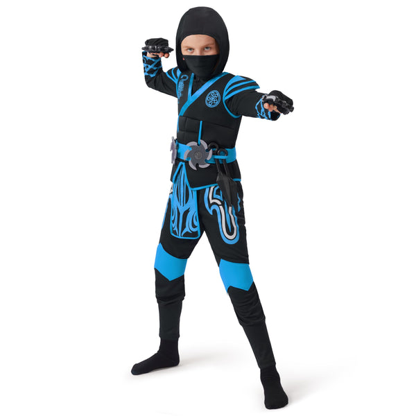 Blue Ninja Costume for Kids
