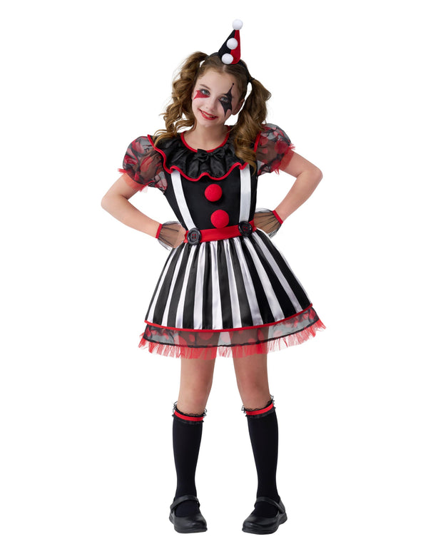 Halloween Evil Clown Costume for Kids