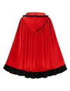 Halloween Red Riding Hood Cape for Adult Women