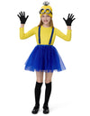 Halloween Child Girl Cute Yellow Shirt Tutu Outfit