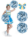 Halloween Girl Cheerleader Costume, Cheer Uniform Set - Sky Blue