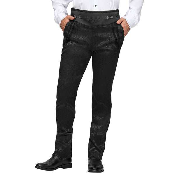 Men's Gothic Pants, Renaissance & Steampunk Styles for Halloween