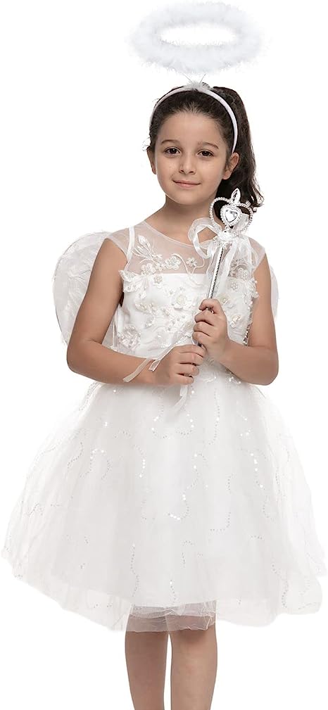 White Angel Cosplay Accessories